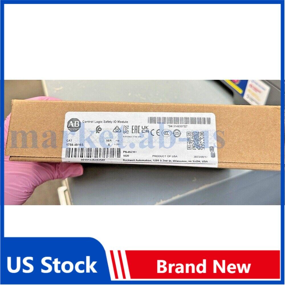 Allen-Bradley 1756-IB16S ControlLogix Safety I/O Module SEALED  US Free Tax