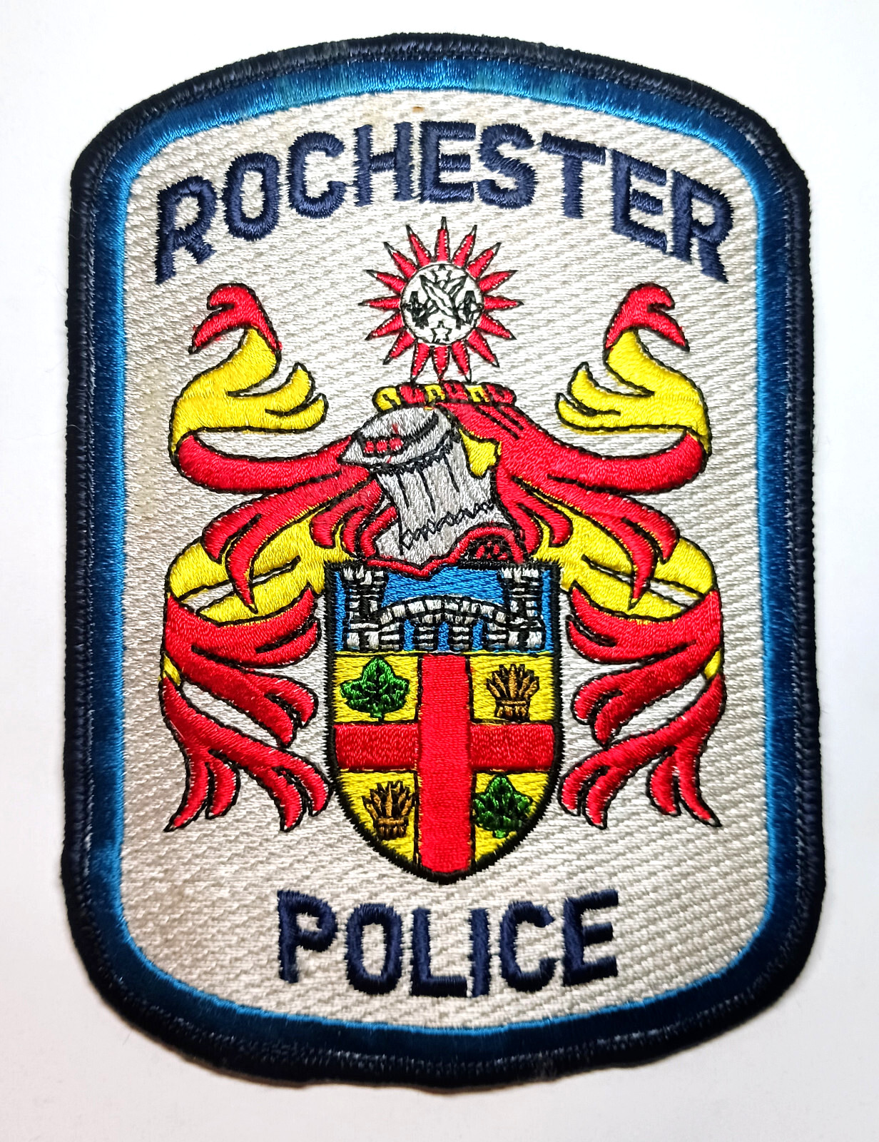Rochester Illinois Police Patch - FREE Tracked US Shipping!