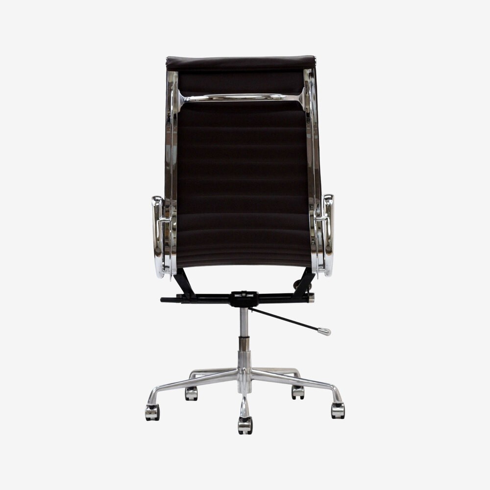 Modern Ribbed and Soft Office Chairs - High/Mid Back Premium Italian Leather