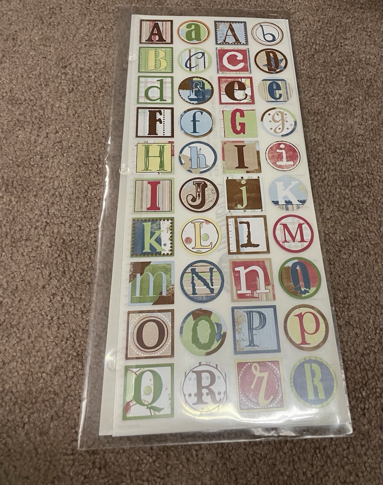 Creative Memories DISCOVER & DELIGHT 6 Sticker Sheets New