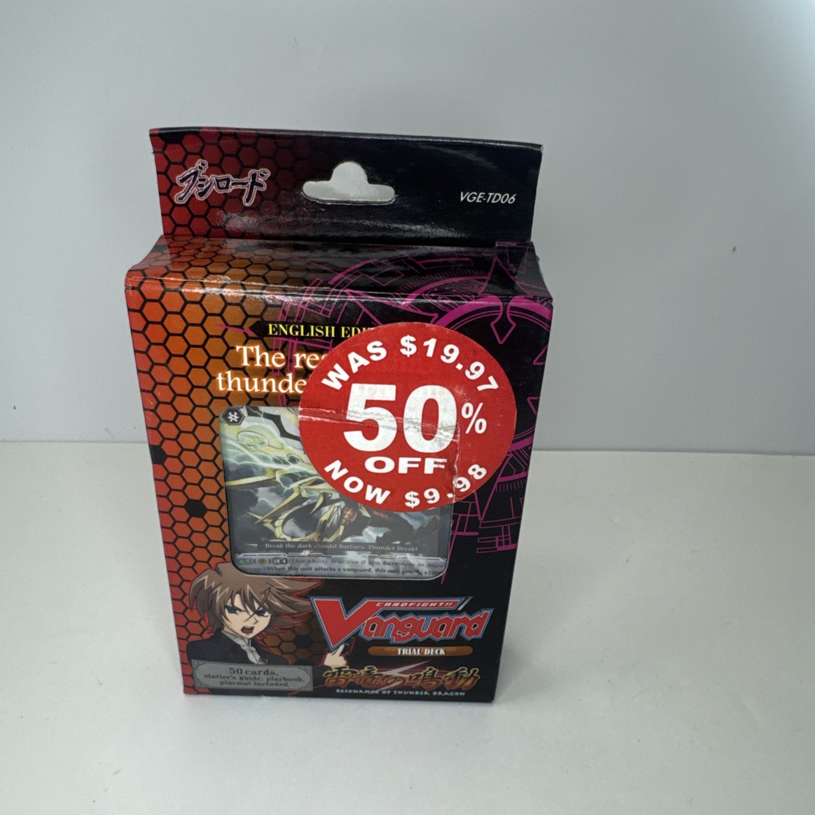 Cardfight! Vanguard Resonance of Thunder Dragon Trial Deck 6 TCG English Edition
