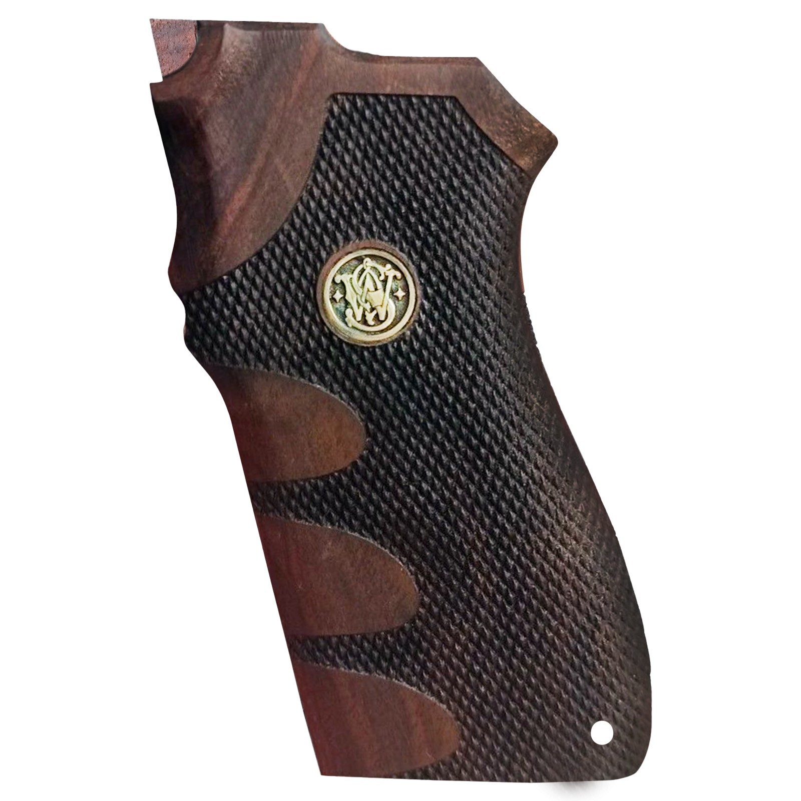 Smith & Wesson 5903, 5904, 411, 5967, 5946 Turkish Walnut Wood Grips Handmade