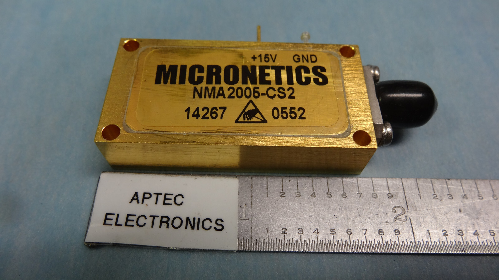 Micronetics NMA2005-CS2  Noise source +15 Volts NOS