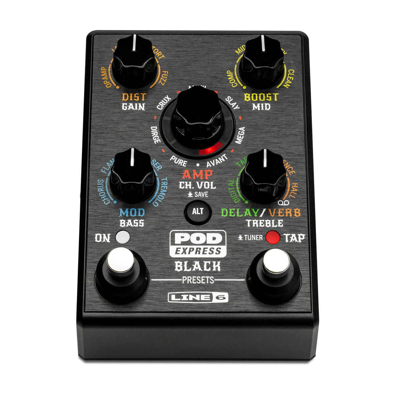 Line 6 POD Express Black Guitar Multi-Effects Processor