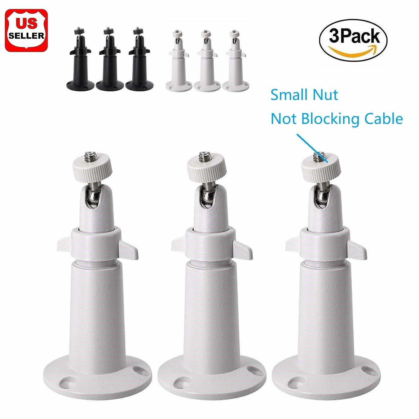 3 Pack Security Wall Mount for Arlo or Pro Camera Adjustable Indoor Outdoor Cam
