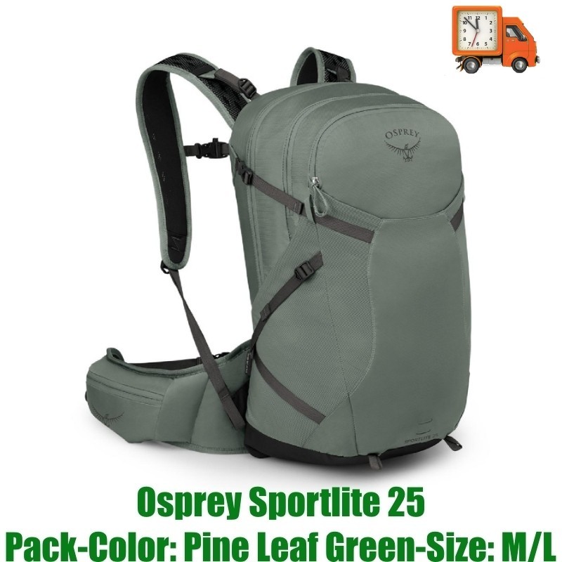 Osprey Sportlite 25 Pack-Color: Pine Leaf Green-Size: M/L
