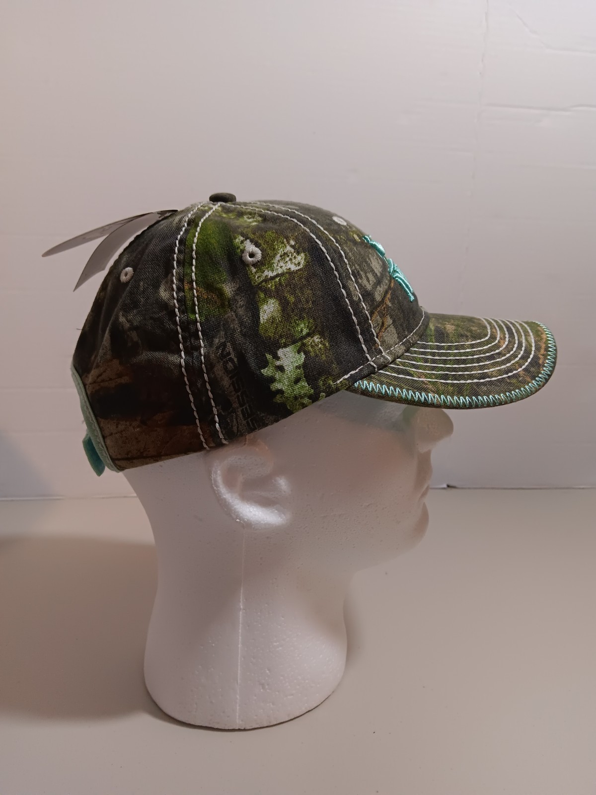 NWTF Mossy Oak Embroidered Turkey Logo Adjustable Hat New With Tags