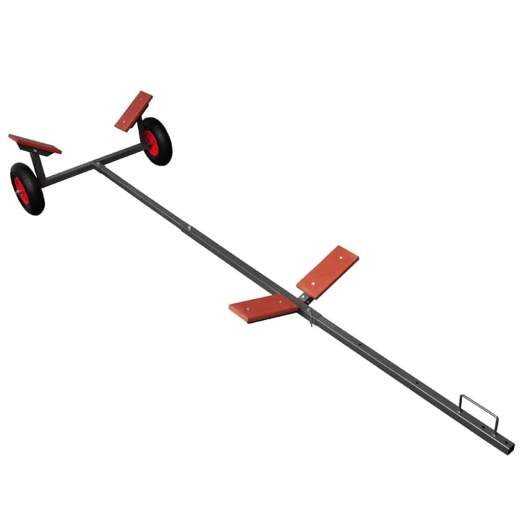 Boat Trailer for Boats up to 15.1ft 352.7lb 118.9x39.6x16.9in -224