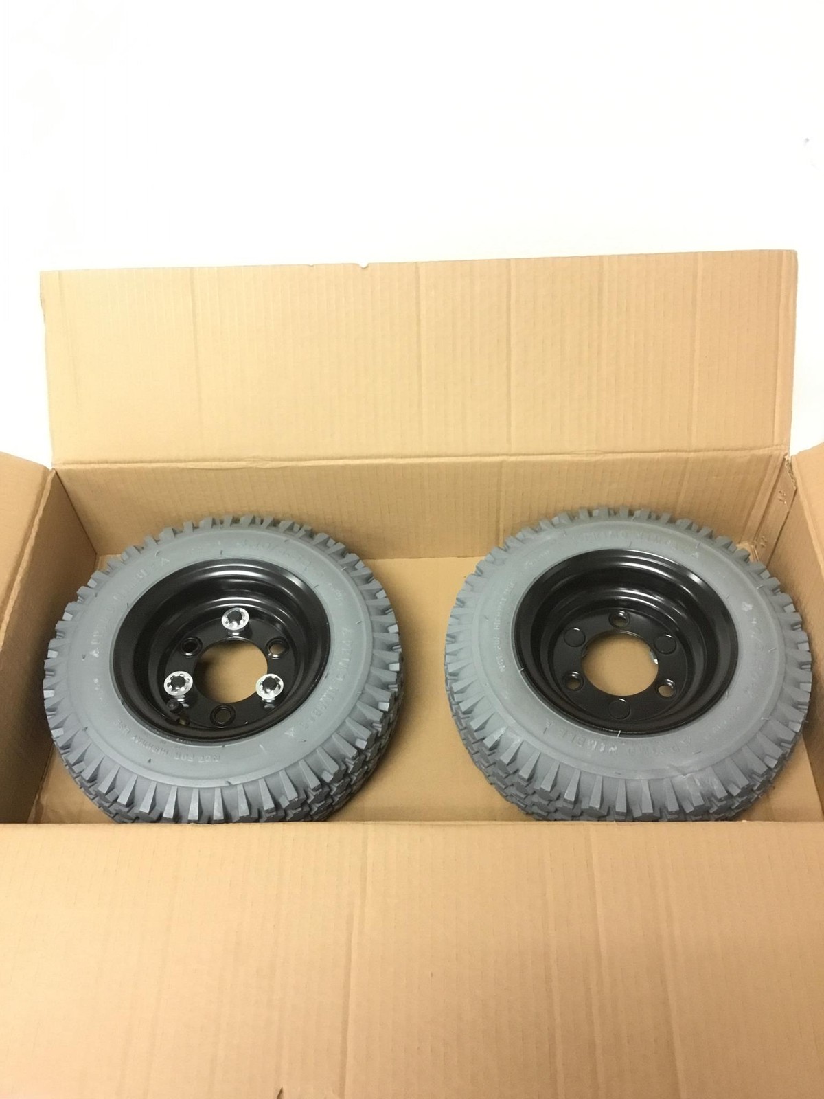 NEW PRIMO NIMBLE 4.10-3.50-6 Tyres Standard Rim 3.25 FREE SHIP! QTY AVAILABLE