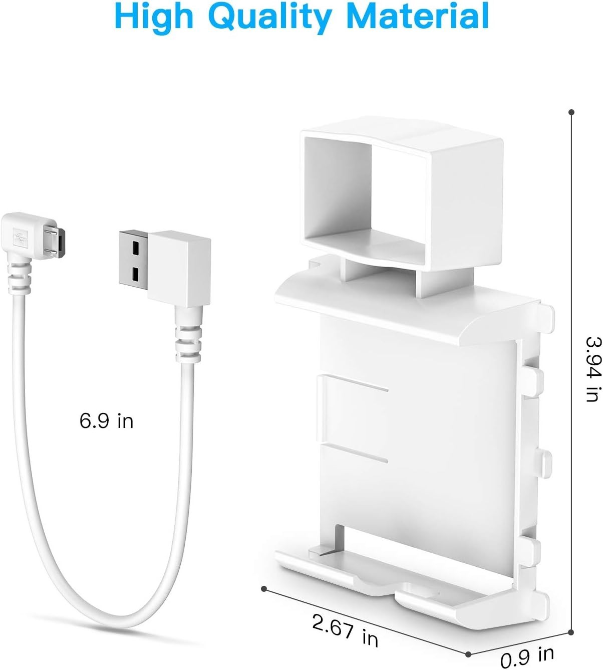Quick Install Wall Mount for Ring Smart Lighting Bridge – Clean Modern Design