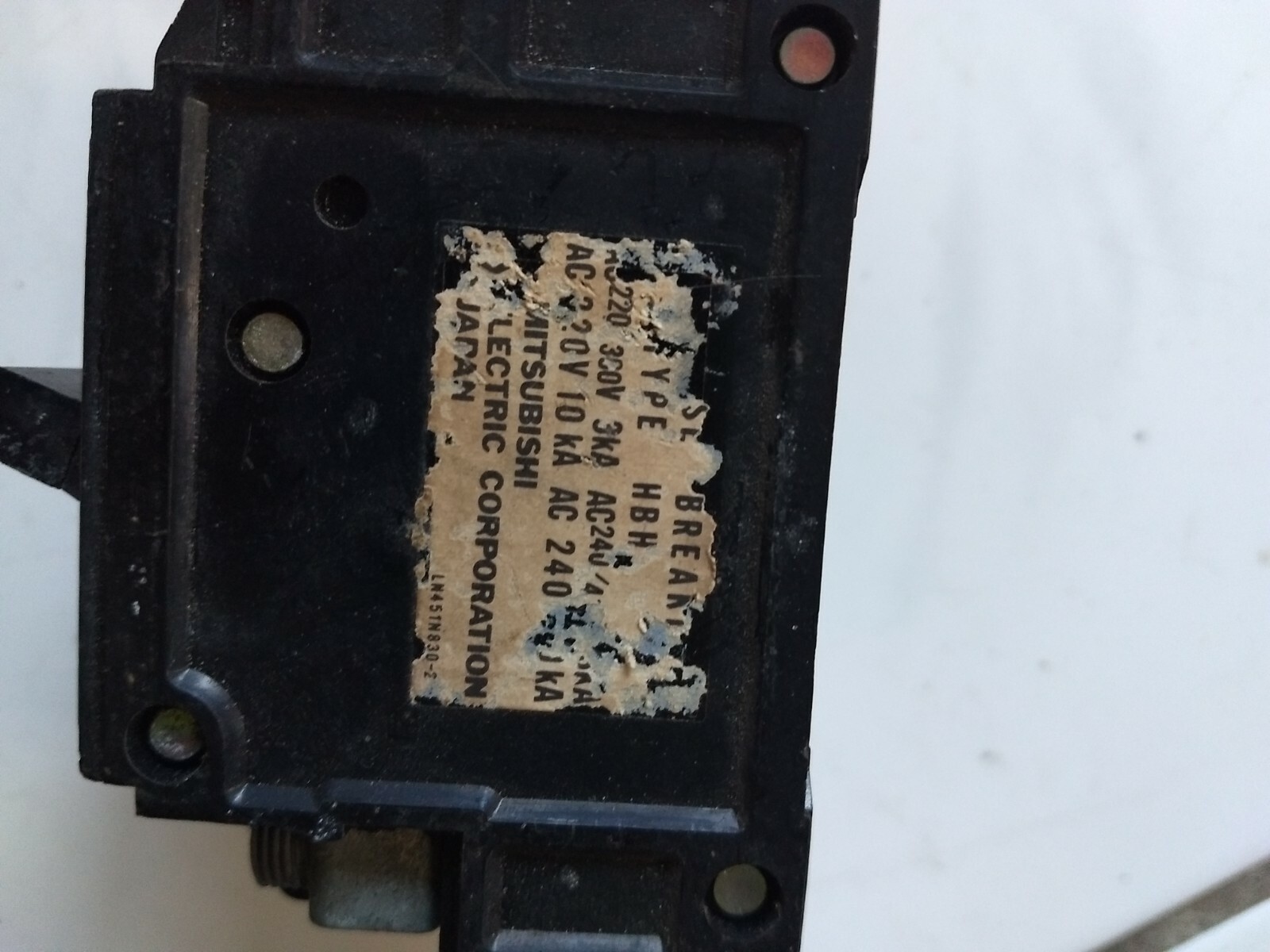 Mitsubishi 60a Circuit Breaker Used