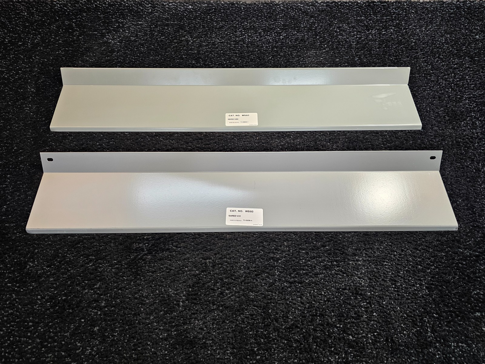 (QTY 2) Rainproof Hood Transformer Weather Shield 7" x 34" WS60 73-5898-4