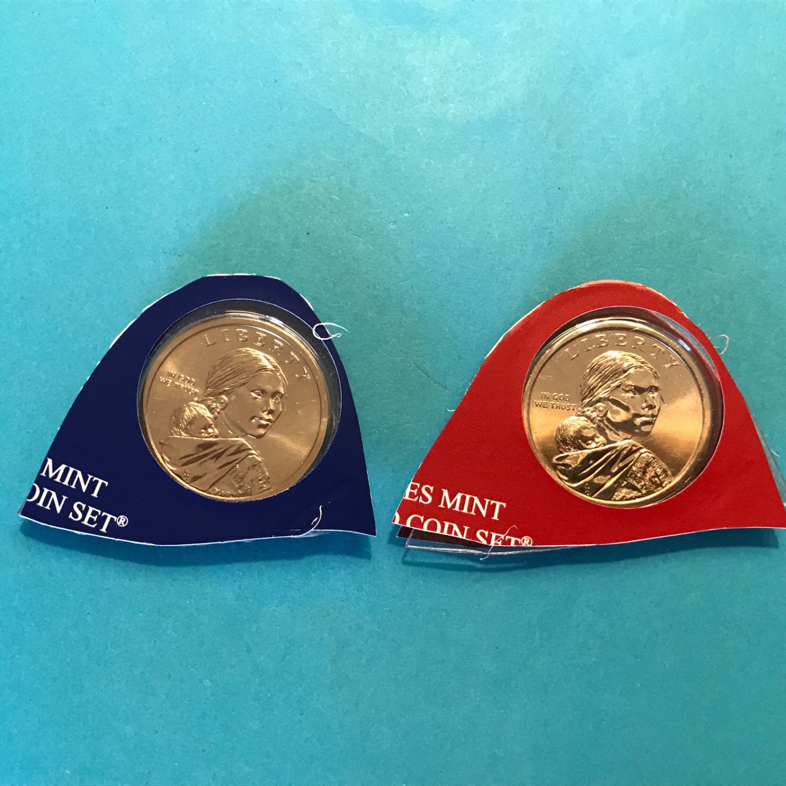 2015 P&D Native American Sacagawea Dollar Coins Unc  FREE SHIP