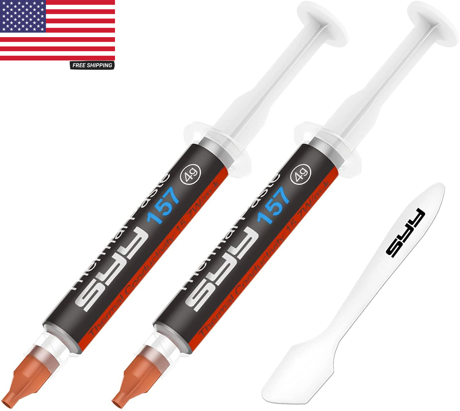 Thermal Paste CPU 8G,With Toolkit, CPU Thermal Compound for Ic/Processor/Cpu/All