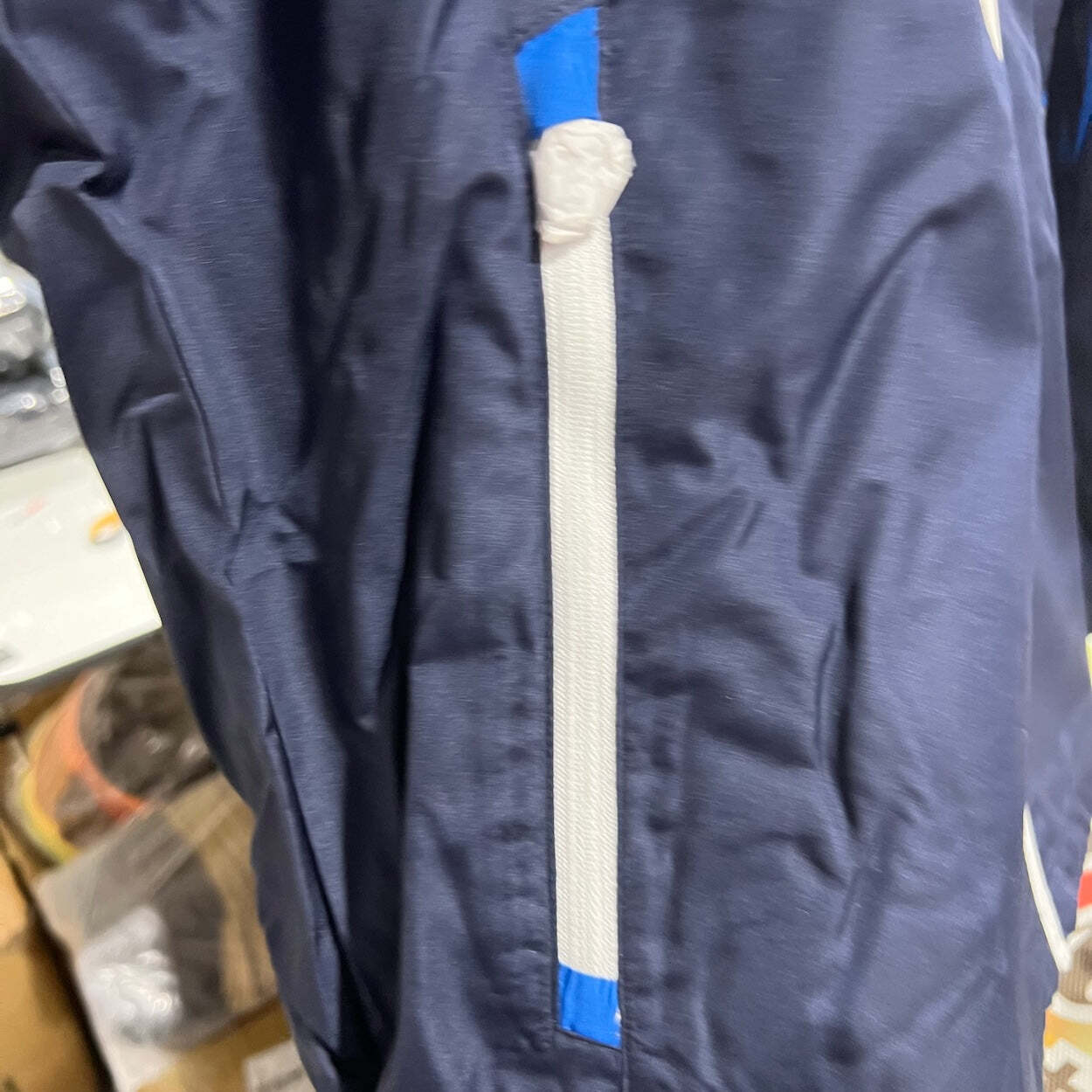 Men's Mesh Lined Windbreaker Roll Up Hood Zipped Pockets US Sizing Small - 3XL