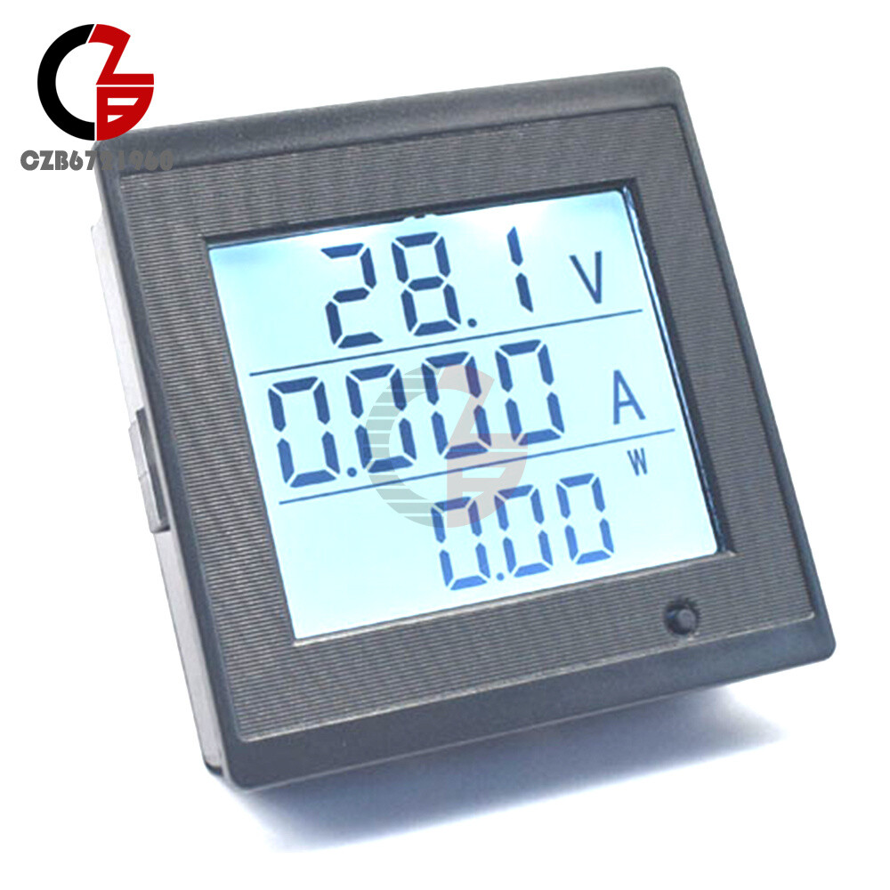 DC6-200V 20A Digital Voltmeter Ammeter Voltage Amp Current Meter Power Tester