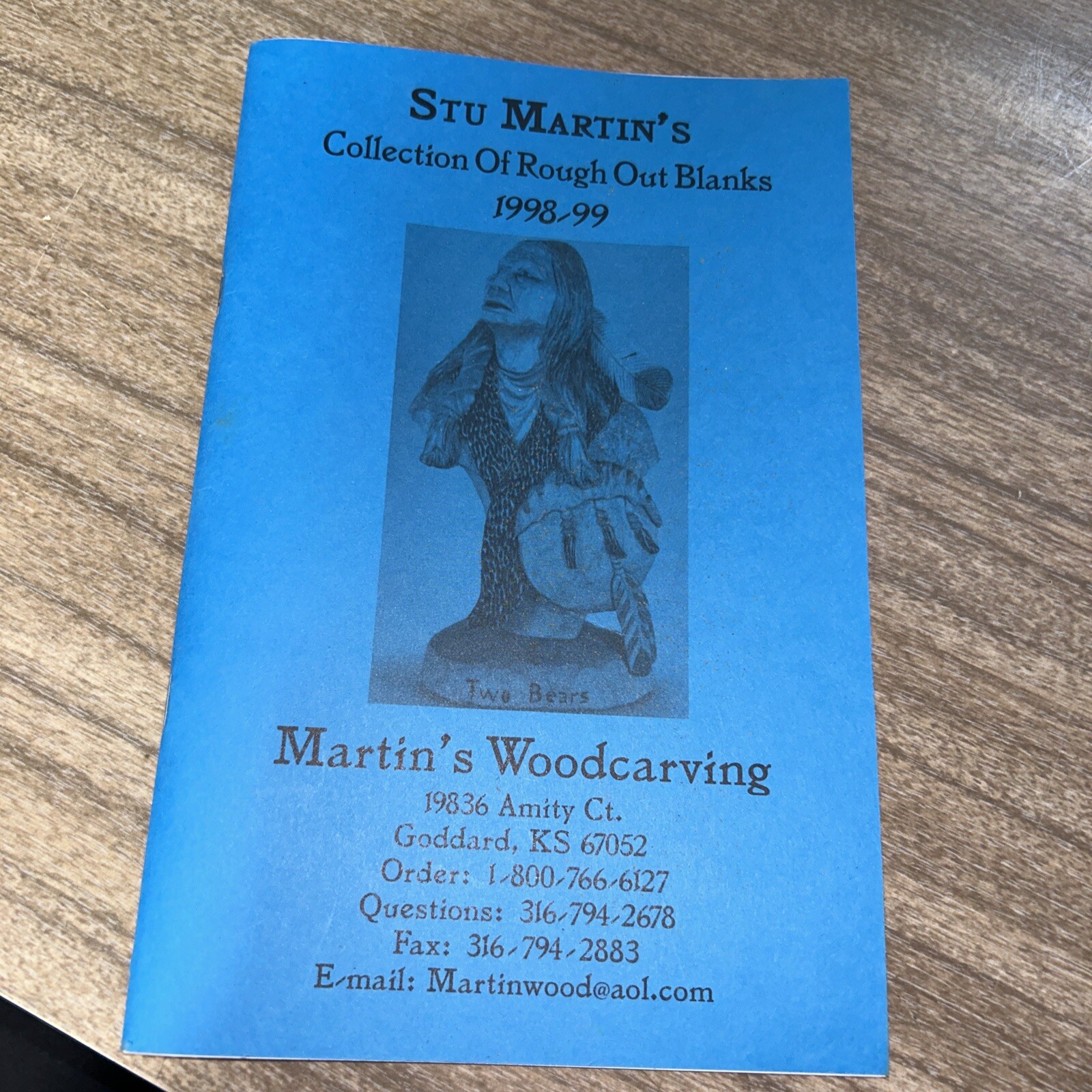 Stu Martin Woodcarving Booklet