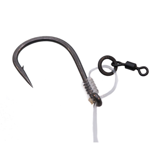 ESP Hook Ring Swivel Smooth Bait Movement D-Rig Carp Fishing Swivels