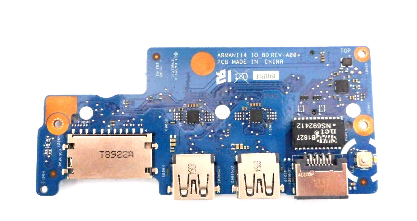 NEW Dell Vostro (5471) Power Button/USB/SD Card IO Circuit Board BIA01 35KPW