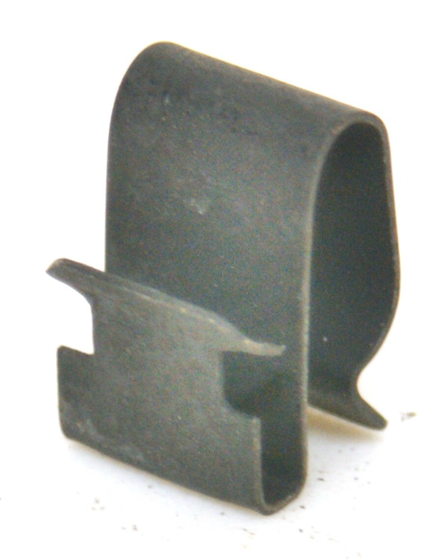 (10) - Automotive Cable Edge Clips - Double With Rolled Edge  8106