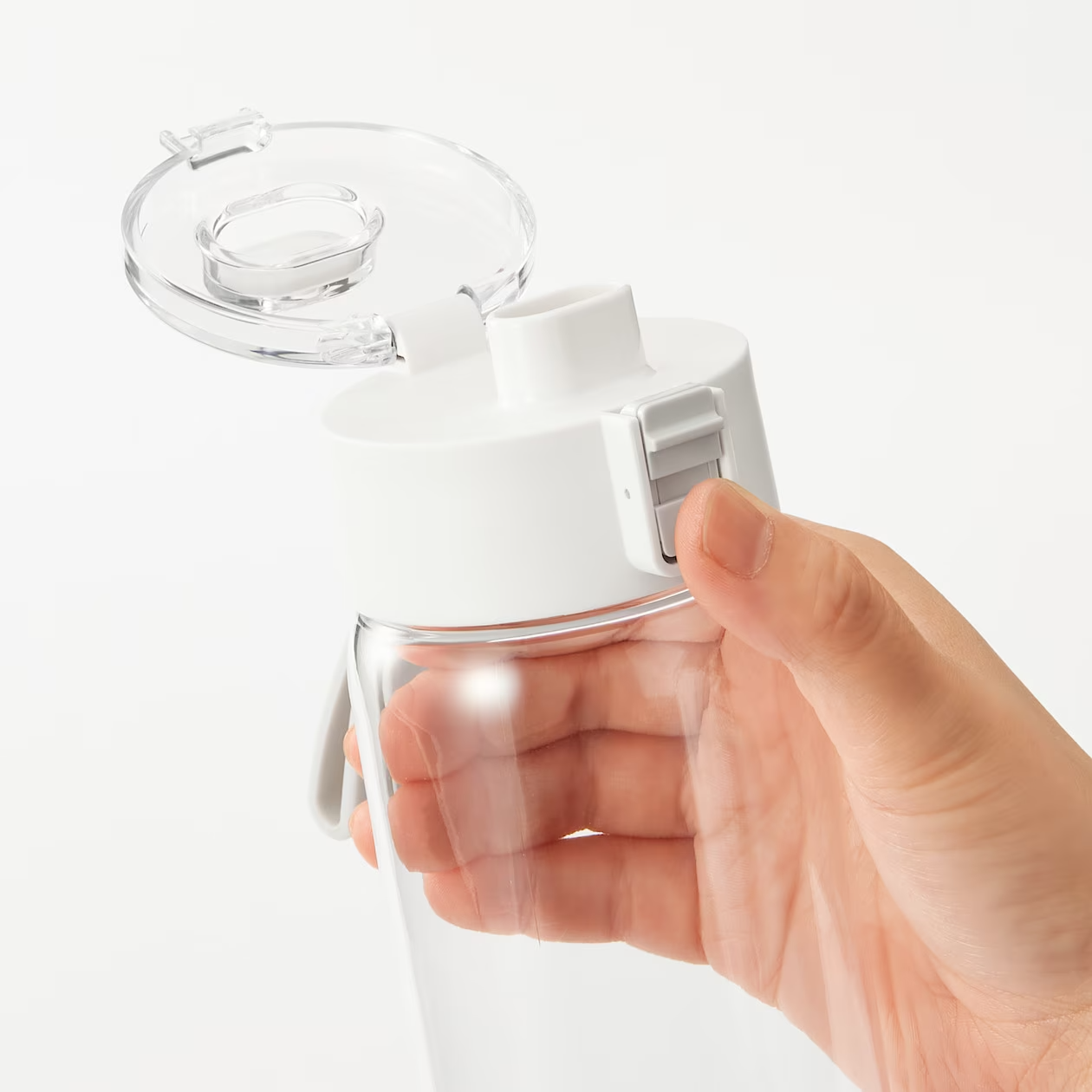 MUJI Clear mug bottle Direct drink 550ml