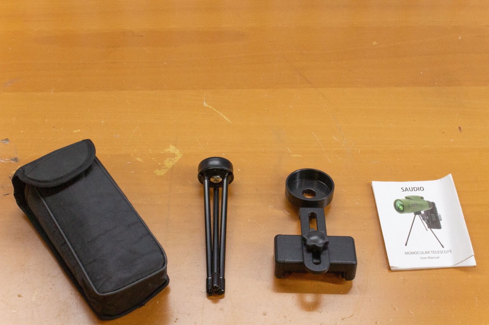 Saudiio 12x50 ED Monocular Telescope with Smartphone Adapter - Great Condition!