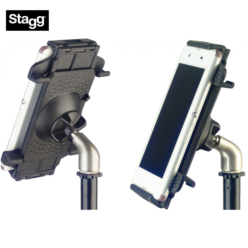 Stagg LOOK-SMART-10 Smartphone Tablet Holder and Clamp Black