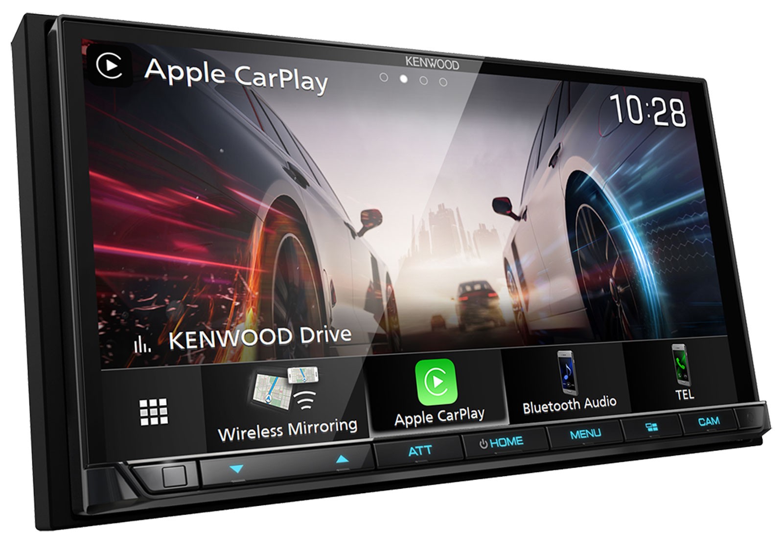 Kenwood MP3 2DIN USB DAB Bluetooth Car Stereo for Audi A6 C5 01-05 Active System Mi
