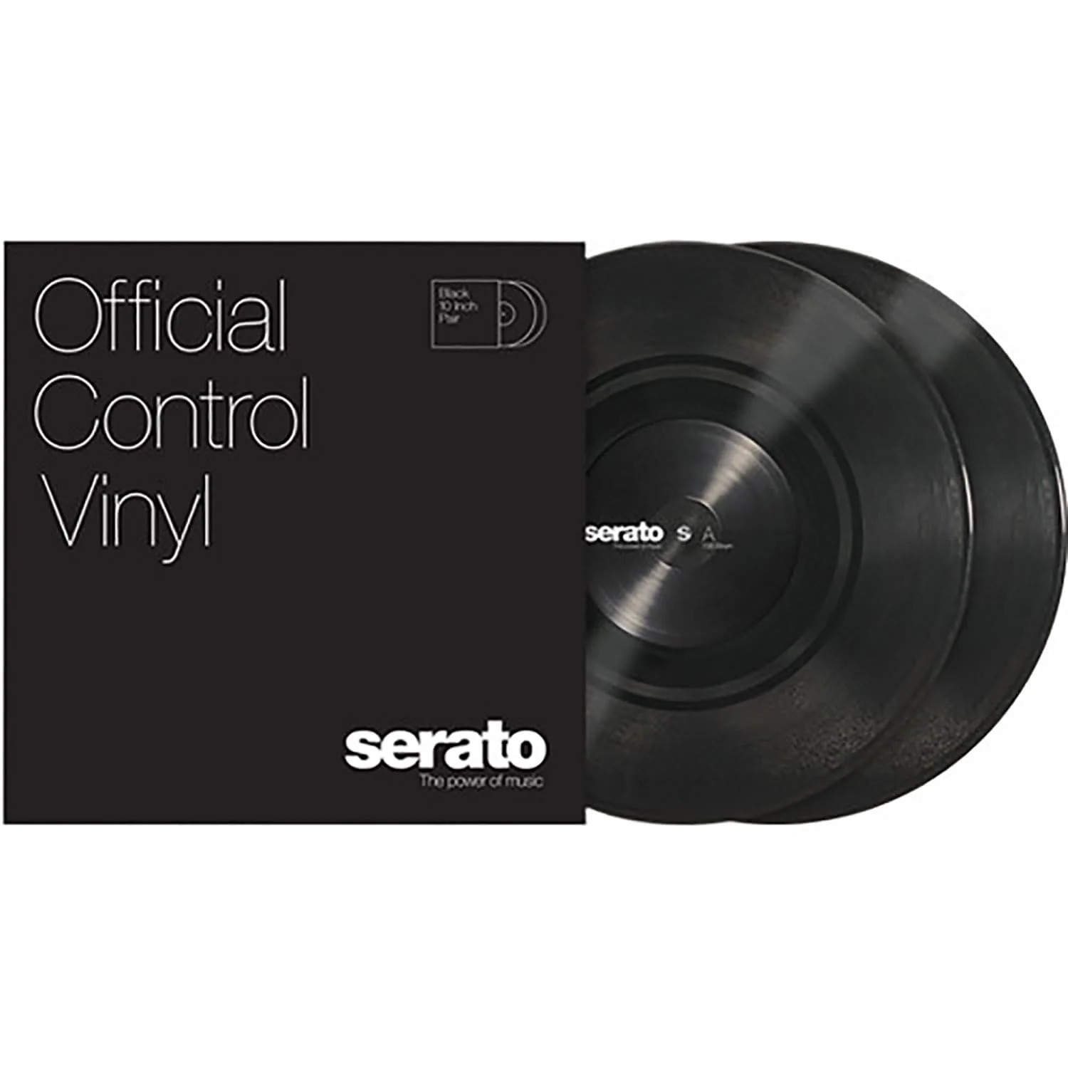 Serato 7" Standard Colors Black pair