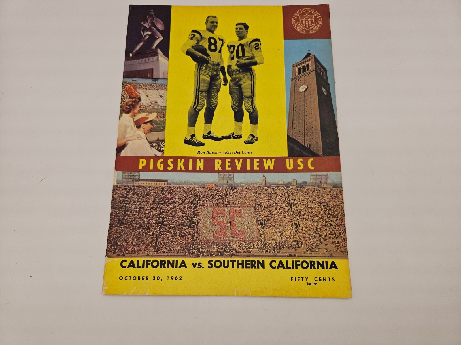 1962 California vs Southern California - Pigskin Review USC