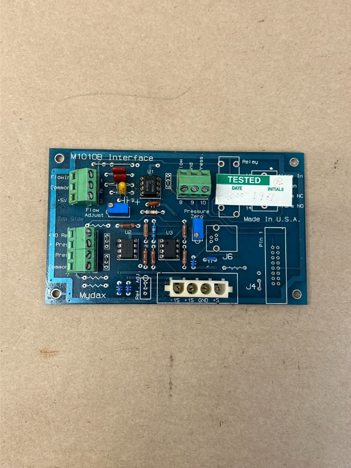 Mydax M1010B Interface Board
