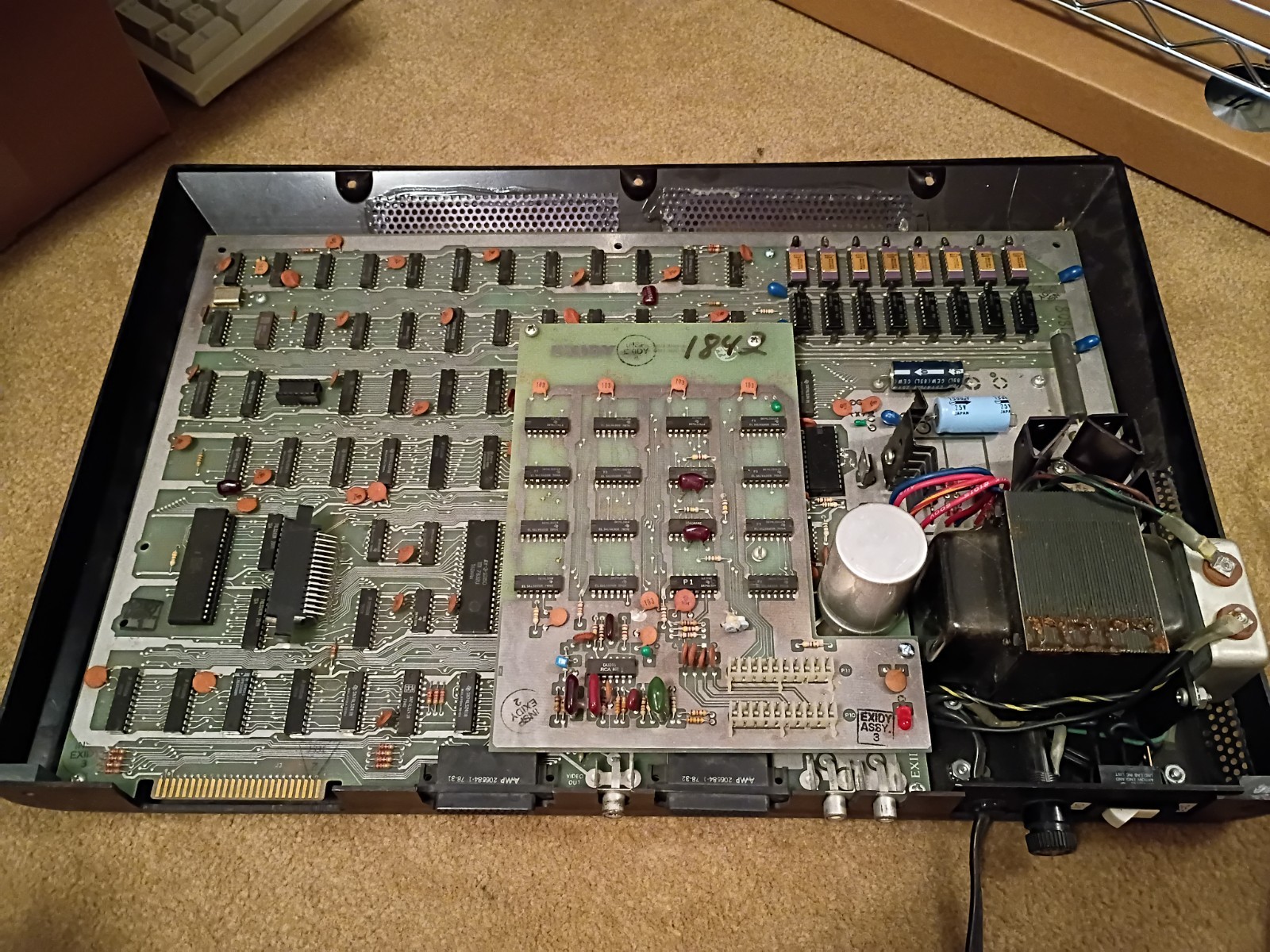 Rare Exidy Sorcerer Model DP 1000-1 Computer + Basic, Word Pacs & Guides Update!