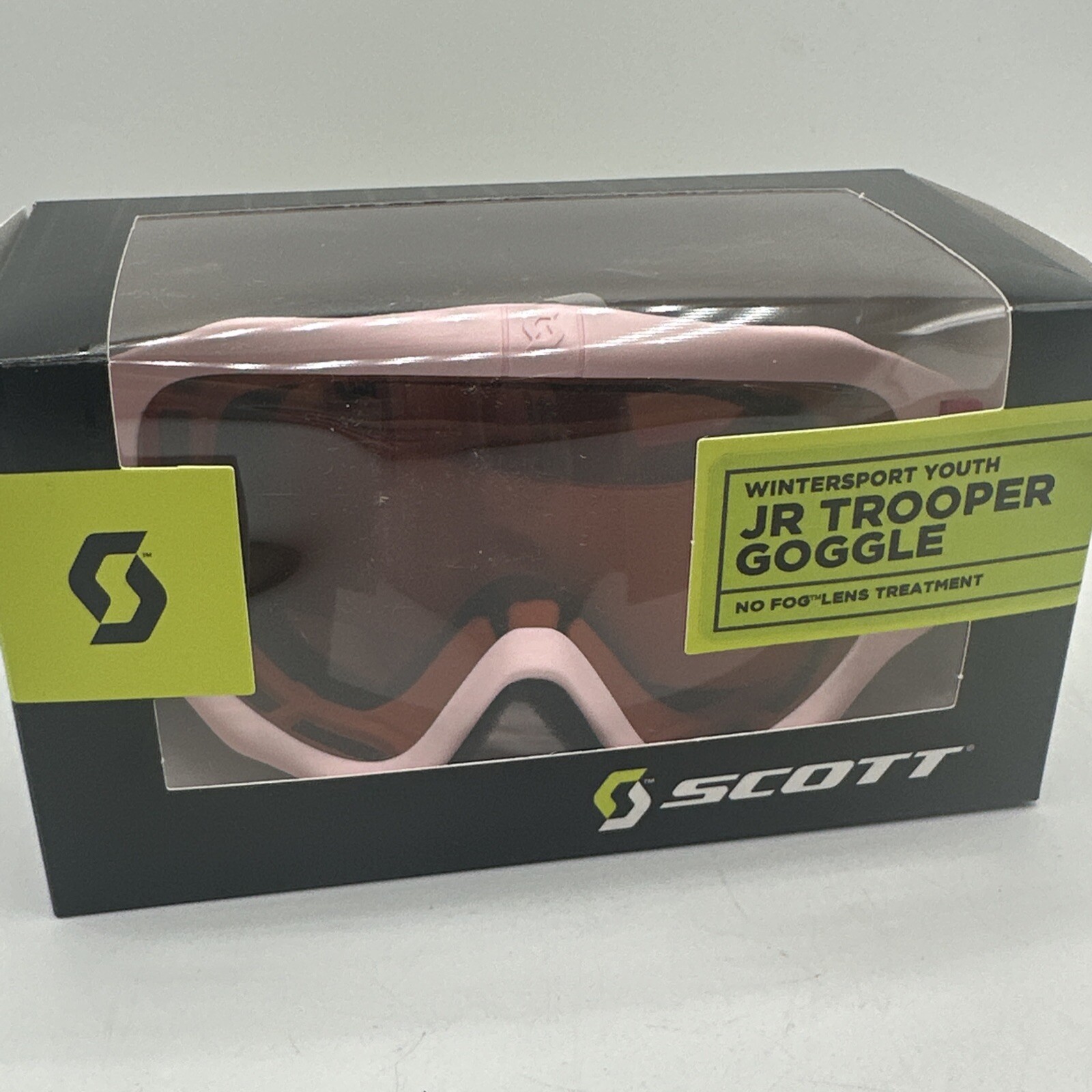 Scott Wintersport Youth JR Trooper Goggle.  NO FOG LENS TREATMENT NEW IN BOX