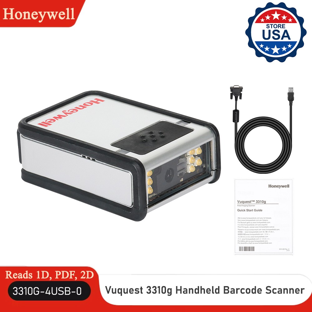 Honeywell Vuquest 3310G Hands-Free USB 2D 1D Barcode Scanner Code Reader
