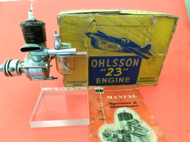 VINTAGE O&R 23 'SPECIAL' 1947 IGNITION ENGINE FF/CL COMPLETE  & BEAUTIFULL  LN