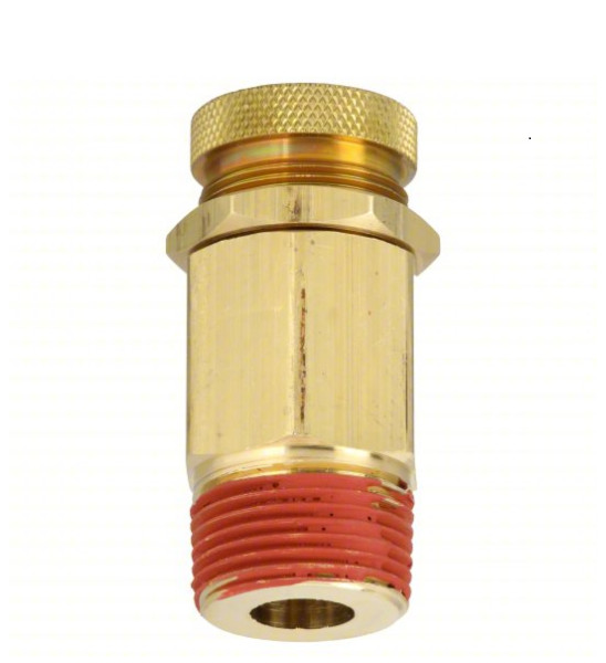 Gast AA308 Vacuum Relief Valve, 3/4" NPT. Vacuum Pump Pressure Release Valve