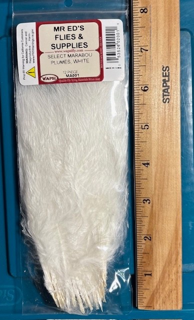 Wapsi Select Maribou Plumes, White