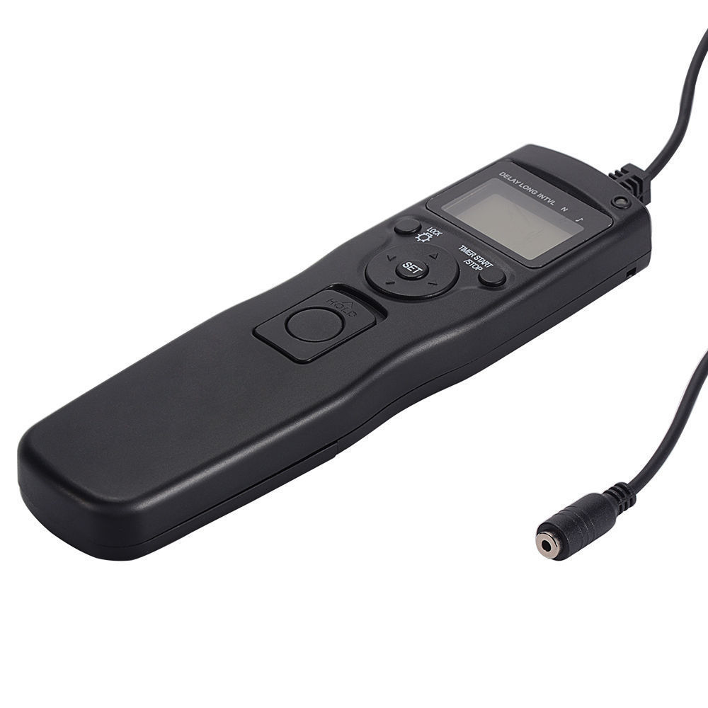 LCD Timer Remote Shutter Release cable for Sony A3000 A6000 HX300 RX100II A7iii