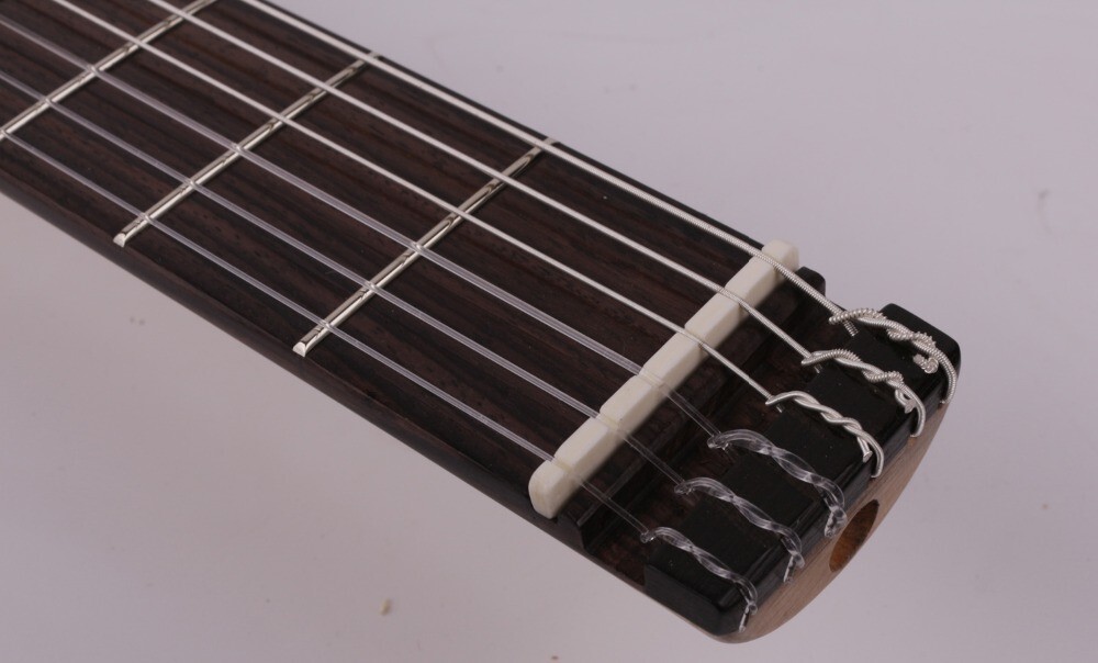 electric classical guitar classic silent nylon string headless built in effect