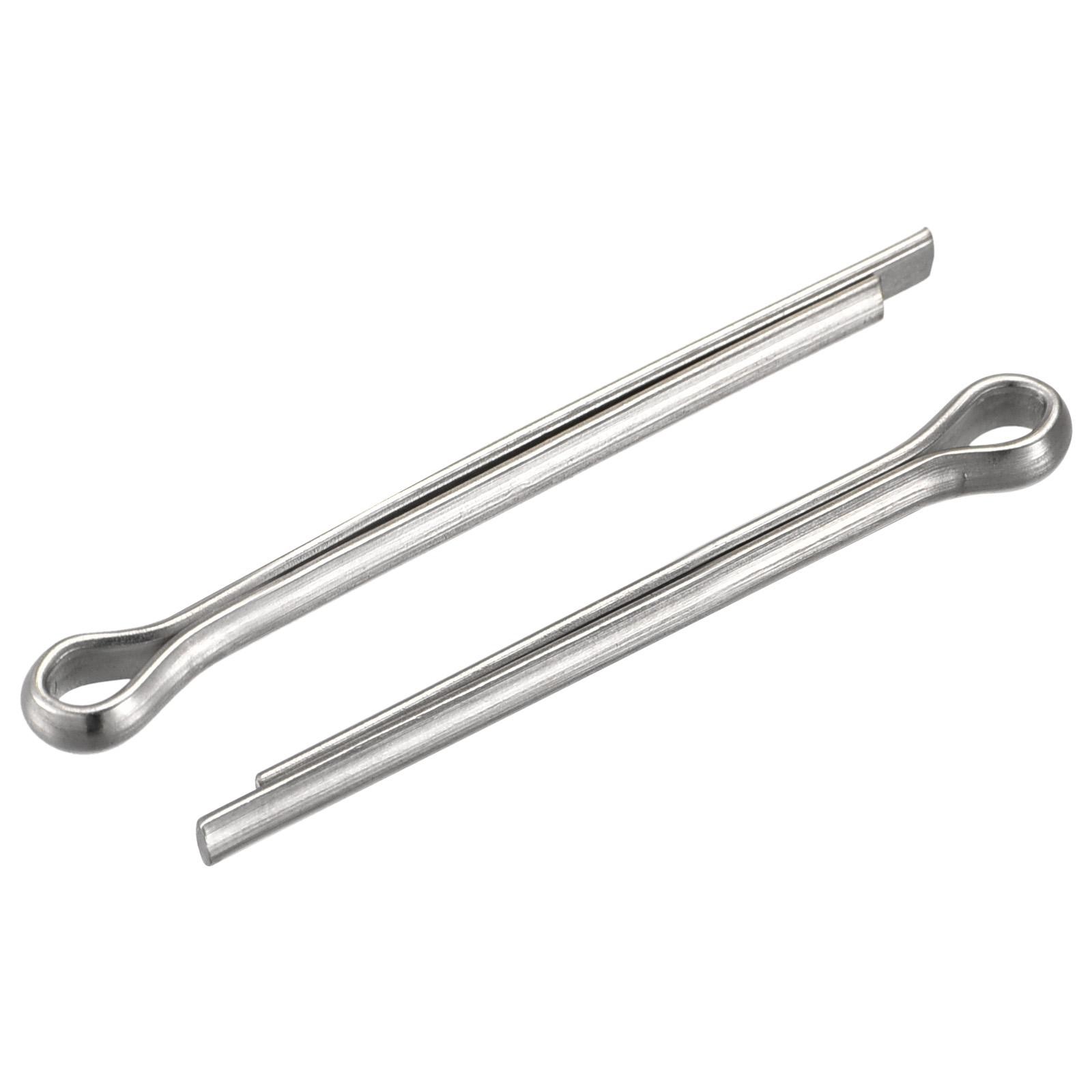 Split Cotter Pin 3mm x 35mm Stainless Steel Clip Fastener Fitting 30Pcs