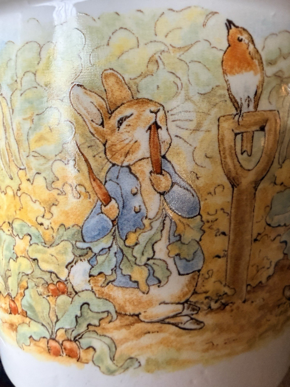 Vintage Peter Rabbit Pottery Beatrix Potter