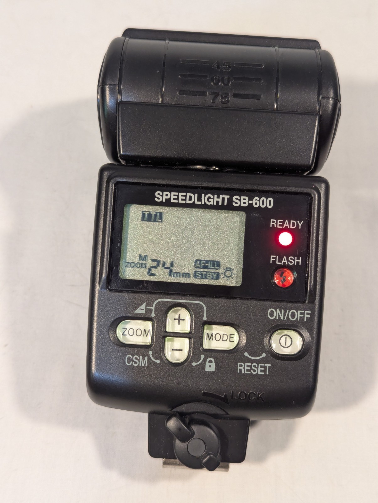 Nikon Speedlight SB-600 Shoe Mount Flash - Tested And Working