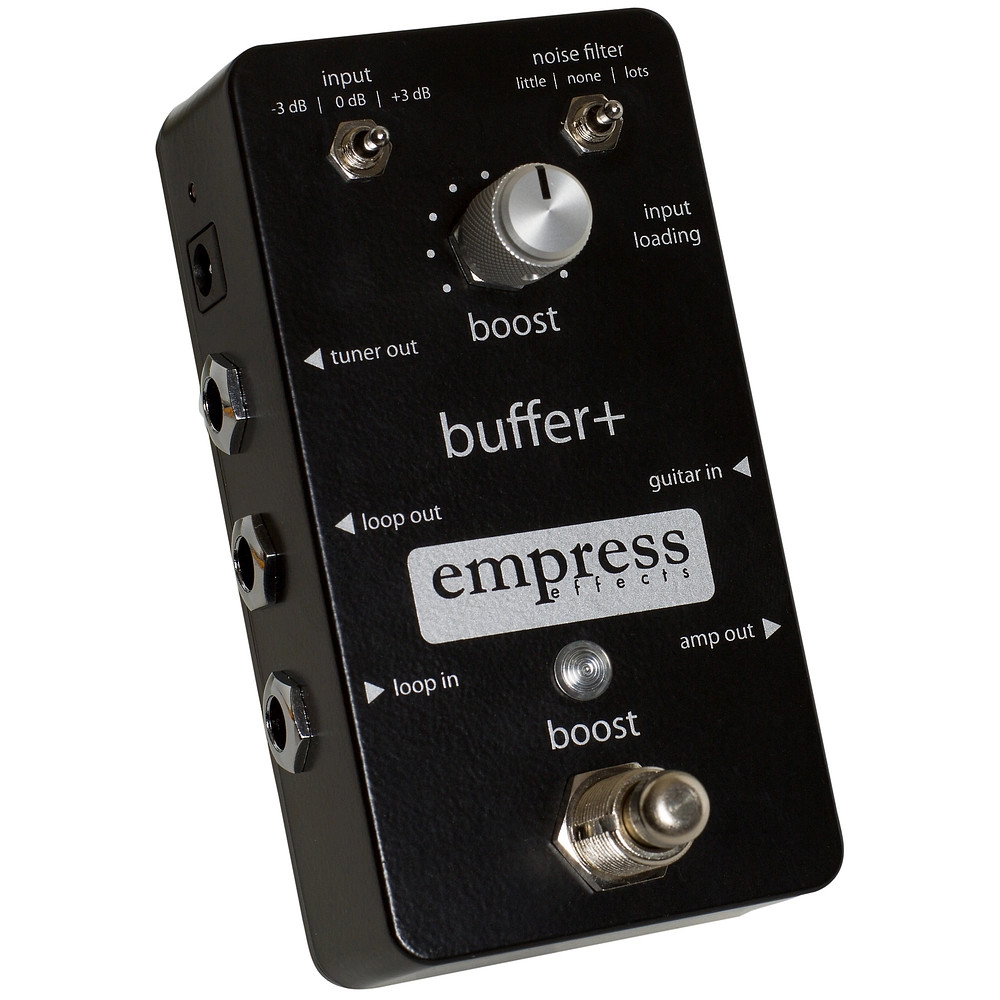 Empress Effects Buffer+ Analog IO Interface Guitar Pedal with Switchable Boost