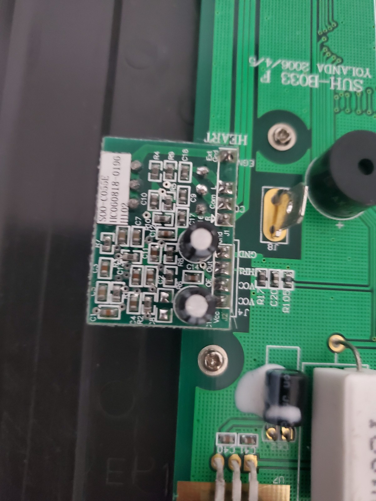 Horizon E95 Elliptical Control Screen Console Board SUH-B033 S00-C055E Yolanda