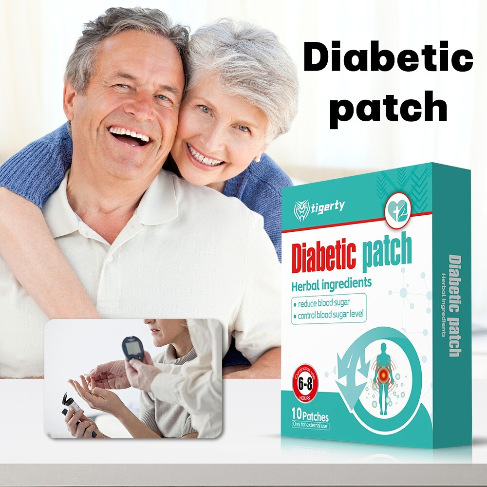 No Pills! All-Day Sugar Balance Patch - 10PC Herb Patches, Easy Stick-On Support