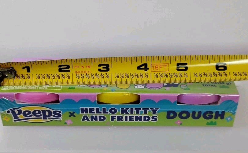 2026 Peeps x Hello Kitty 2026 Dough 3 Tubs Easter