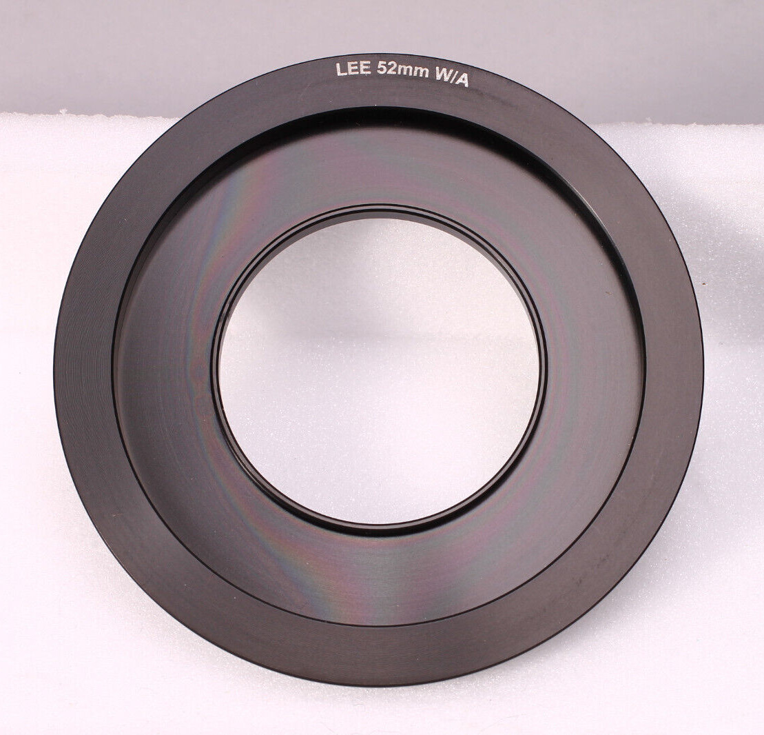 LEE FILTERS 52MM W/A WIDE ANGLE LENS MOUNT FOR 100MM FILTER HOLDER