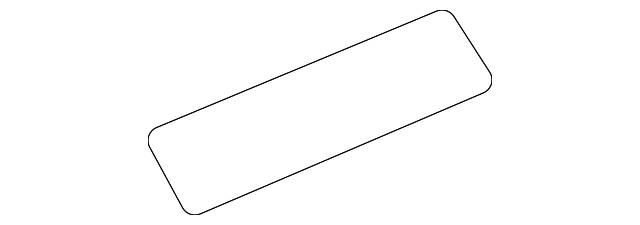 Genuine Honda Roof Luggage Carrier Side Rail Cap 75256-T90-A01