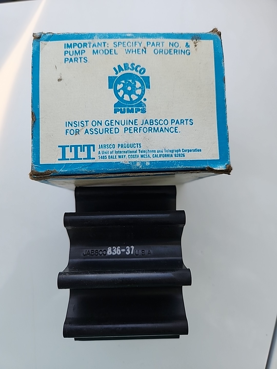 JABSCO 836-37 IMPELLER Open Box