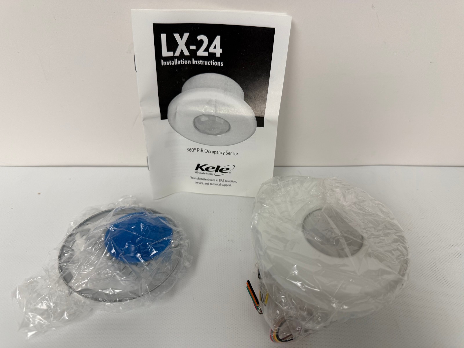 KELE LX-24 PIR CEILING MOUNT SENSOR 24 VAC NEW OPEN BOX